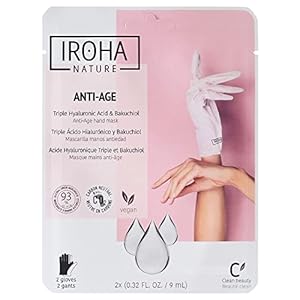 Iroha Nature Anti-Age Handmaske Hyaluron 2er-Pack