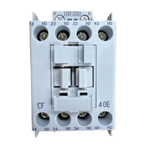 Relais de contrôle industriel 700-CF400D avec bobine 4P 120V AC pour montage sur rail DIN 0321