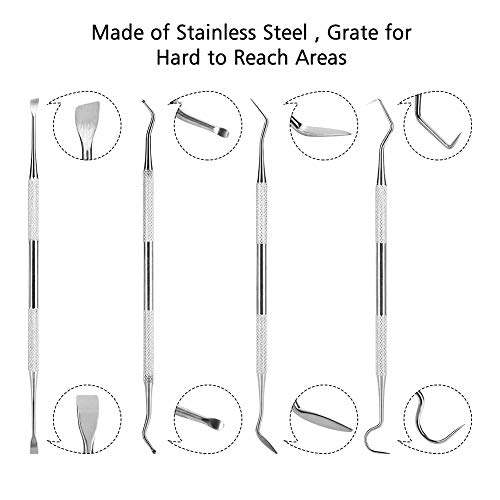 Accmor Gun Cleaning Kit, Universal Gun Cleaner Tools Set Including Double-Ended Brass Steel Nylon Gun Cleaning Brushes & Gun Cleaning Picks - Image 5