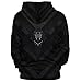 WKDFOREVER 3D Captain Fashion Cosplay Hoodie Jacket Costume (X-Large,Panther)