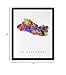 Dignovel Studios 8X10 Unframed El Salvador Watercolor Art Print Poster Map Motherland Country Central America illustrations Wall Wedding Housewarming Wall Décor DN765