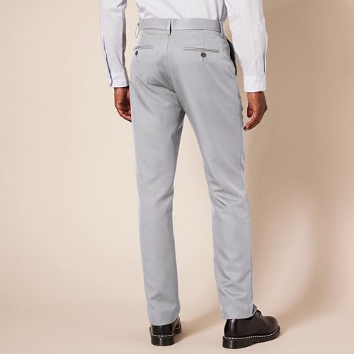 Image of Amazon Essentials Men's Slim-Fit Flat-Front Dress Pant