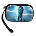 Produktbild Wallet Purse,Beleuchtung Wolf Blue Light Sky Neopren-Münzbeutel, Bequeme Geldbörsen Für Walking Shopping Dating,15x9.5x2cm