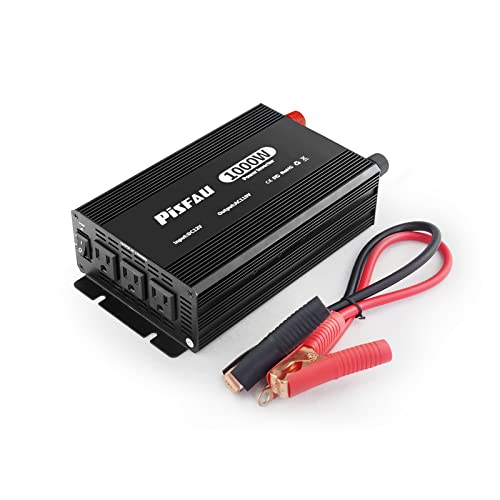 1000w Inverter 12V to 110V AC Battery Inverter with 3 AC Outlets, Power Inverter 1000w for Vehicles/RV/Camping - Image 8