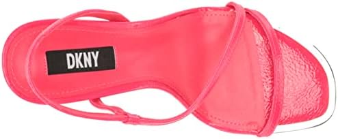 DKNY Women's Open Toe Diaganol Strap Heel Heeled Sandal, 6 | Image 4