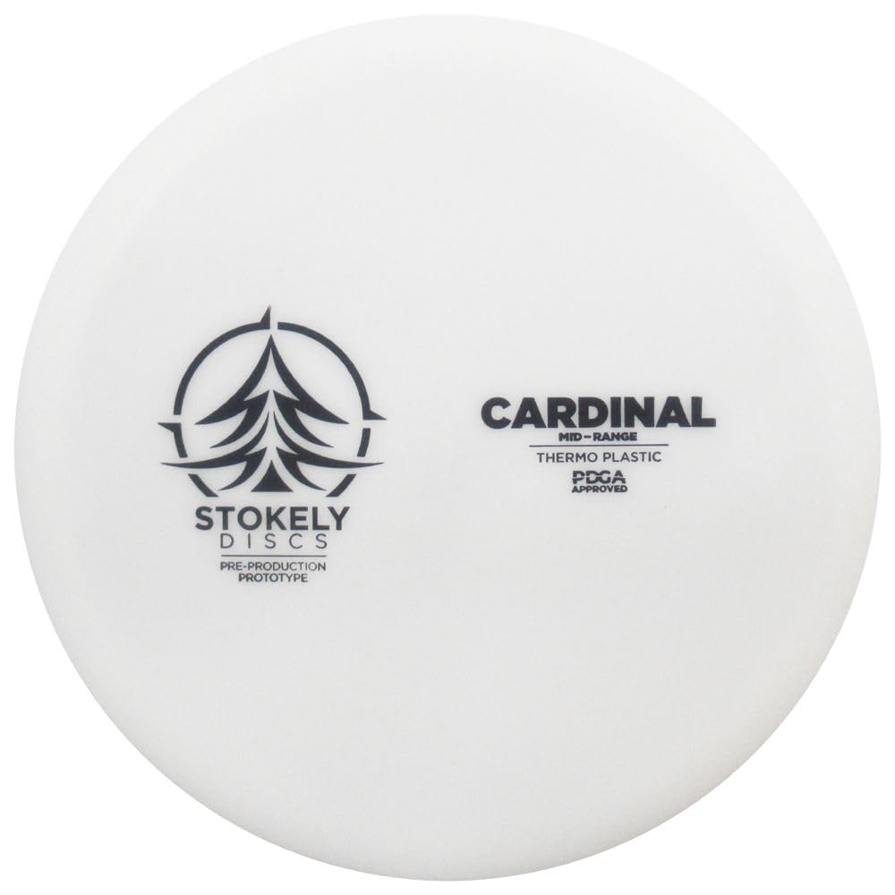 Mint Discs Stokely Prototype Thermo Cardinal Midrange Golf Disc, 176-180g