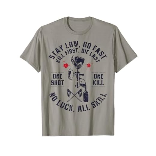 Stay Low Go Fast Funny Paintball Players Slogan Gifts Men T-Shirt