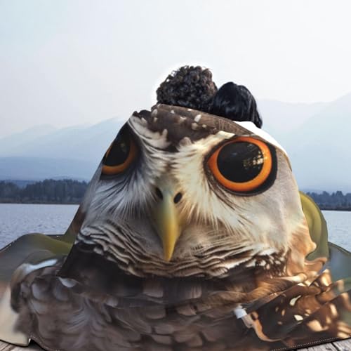 Couverture micro polaire hibou ultra chaude et légère pour chambre