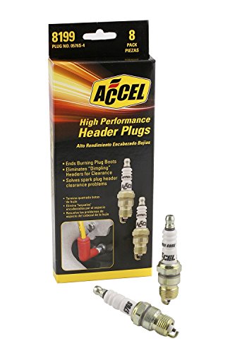 ACCEL 8199 U-Groove Spark Plug - 8 Pack of #0576S