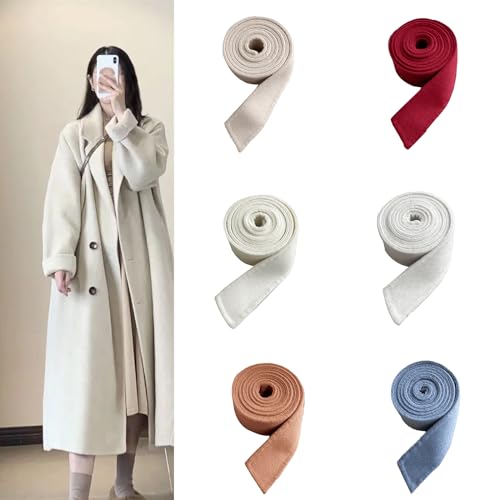 Women Belt Overcoat Woolen Belt Coat Belt Replacement Belt For Adult Multiple Color Can Choose Trench, Navy Blue2