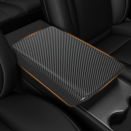 SYYFMAW Upgraded Center Console Armrest Cover for 2025 2026 Tesla