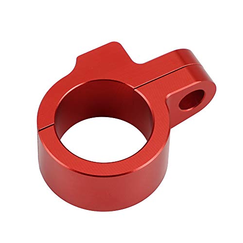 NICECNC Red Front Brake Line Hose Clamp Compatible with Honda CRF250R 2010-2022 250RX 2019-2022 450L 2019-2020 450R 2009-2022 450RWE 2019-2022 450RX 2017-2022 450X 2019-2022 450RL 2021-2022