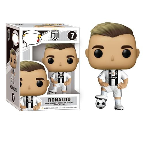 Genérico 12cm Figura de acción de fútbol de Vinilo Coleccionable del Fútbol...