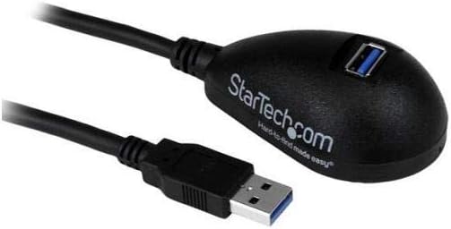 StarTech 5ft USB 5Gbps Extension Cable, USB-A M/F, Black (USB3SEXT5DKB)