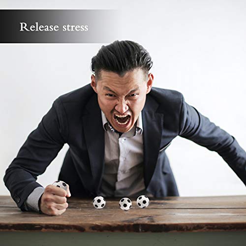 Yofobu 36 Pack Squishy Soccer Ball Foam Sports Stress Ball Squishy Stress Ball Anxiety Relief Squeeze Football For School Carnival Reward Party Bag Gift Fillers #TOP5