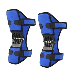 Colcolo 2 stuks kniebeschermers booster gewrichtssteun lift squat sport Spring Force vermindert pijn tijdens het sporten…