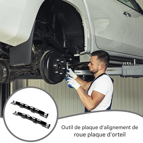 Plaques de réglage de pneus précises pour géométrie de camions - 2