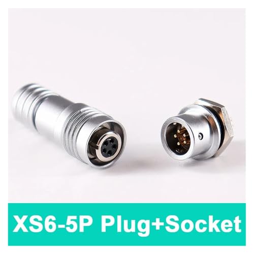 Connecteur XS6 à raccordement push-pull rapide et stable à 5 broches - 2