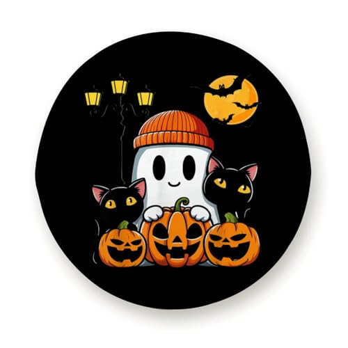 Ghost Cat Funny Halloween for Decoration and Weather Protection for Trailers Rv SUV Truck Campervan Travel Trailer 15 inch