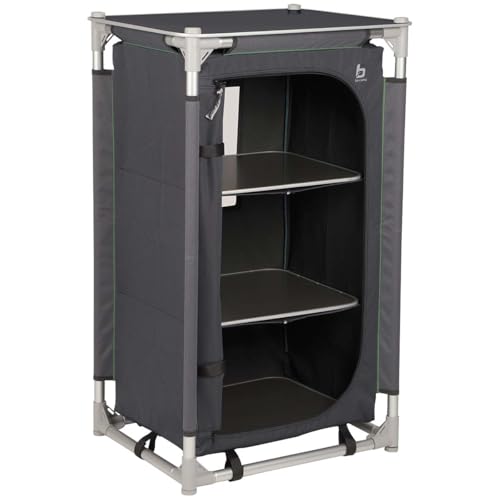 Placard bas Bo-Camp pliable et robuste avec étagères amovibles 97x57 cm