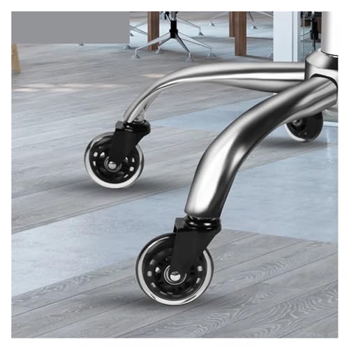 Roulette de bureau silencieuse 11x22mm pour fauteuil pivotant - 3