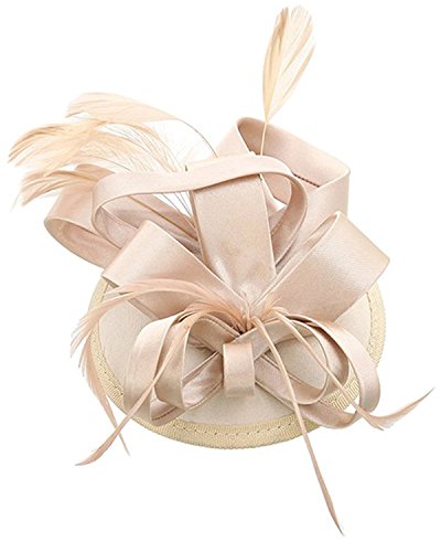 SYMALL - Toucado de malha de penas para mulher, clipes de cabelo, boinas retro para véu de gaiola de pássaros, boinas para mulher, toucados de casamento, chapéu de graduação, chapéu para senhoras,