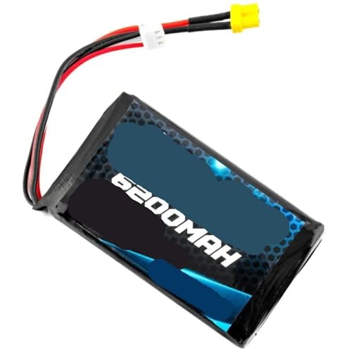 Batterie pour TX16S de 6200mAh accu LiPo 2S dimensions 85x50x21mm pour radiocommande