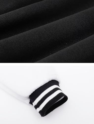 ACEFAST INC Kids Boys Girls Baseball Jacket Varsity Jacket Casual Sport Coat Cardigan Sweatshirt Uniforms Youth 2-13 Year3