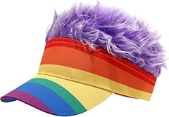 Rainbow + Purple Hair