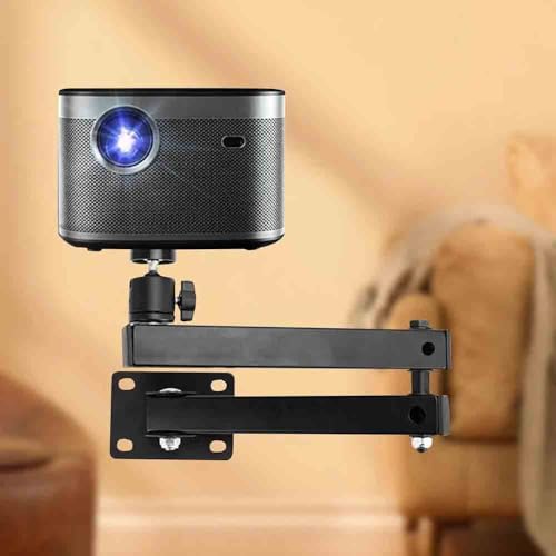 Soporte proyector retráctil y plegable para pared o techo de hogar 6