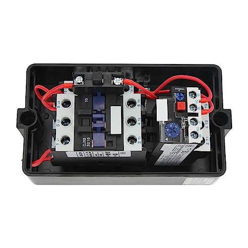 Interruptor de Controle Magnético de Partida de Motor Elétrico Trifásico 23-32A para Monofásico 7,5K
