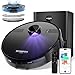 MONSGA Saugroboter und Wischmopp Combo, 6000Pa Saugroboter mit 3,5L Selbstentleerungsstation, Lidar Navigation Roboterstaubsauger, 180 Minuten Laufzeit, APP/Fernbedienung/Sprachsteuerung, für