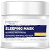 Sleep-Mask-Cream-Hydrating-face-Mask-Cream-Sleeping-Mask-Overnight-Mask-for-women-skincare-Moisturizing-beauty-face-masks-with-Hyaluronic-Acid-face-masks-Overnight-Cream-Pureauty-Naturals-2oz Sleep Mask Cream, Hydrating face Mask Cream Sleeping Mask, Overnight Mask for women skincare Moisturizing beauty face masks with Hyaluronic Acid, face masks, Overnight Cream - Pureauty Naturals, 2oz