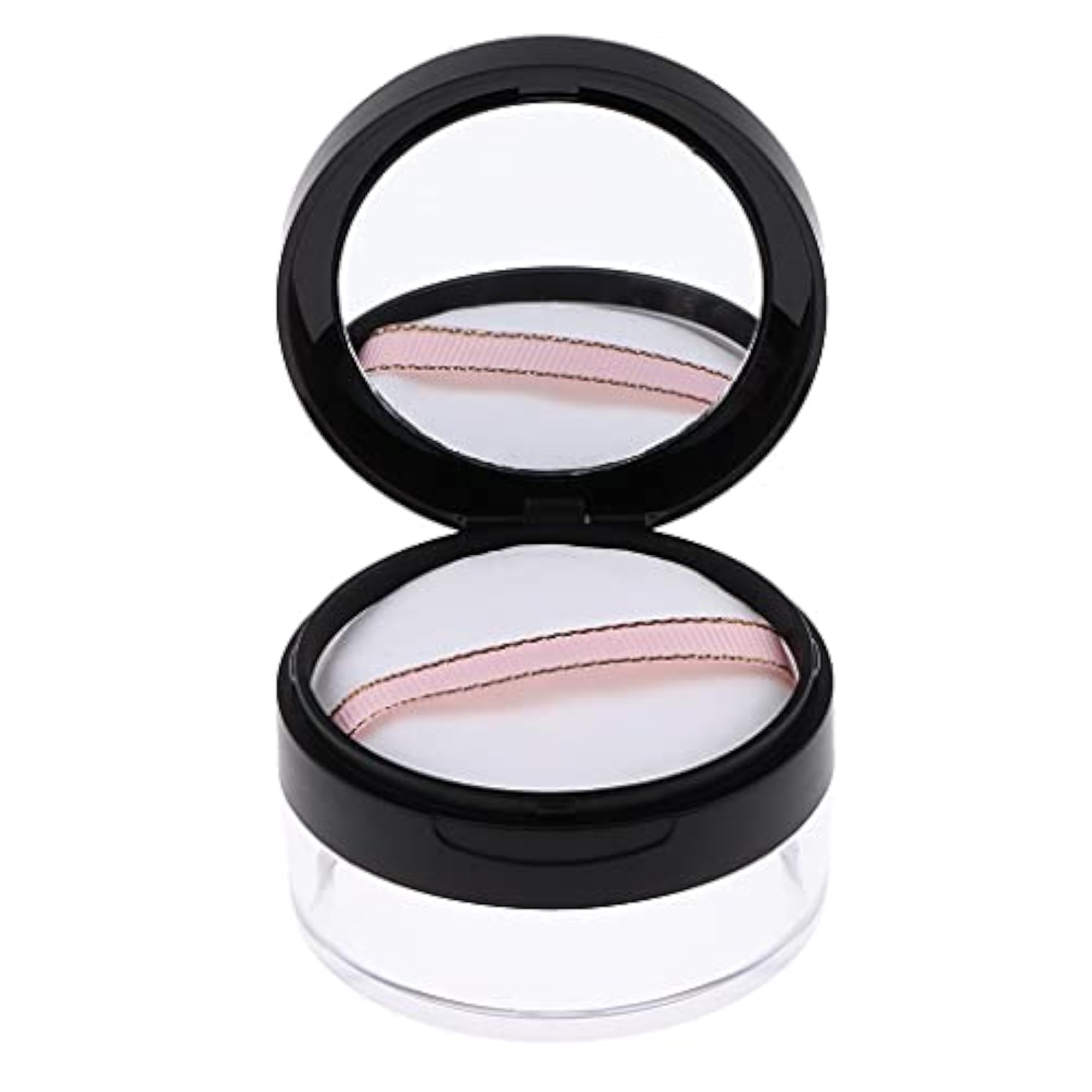 Empty Loose Powder Case Blush Storage Container, 2x Pack