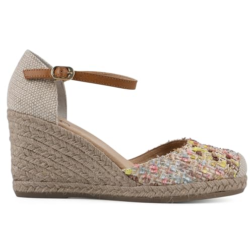 Image of WHITE MOUNTAIN Women's Mamba Espadrille Wedge Sandal