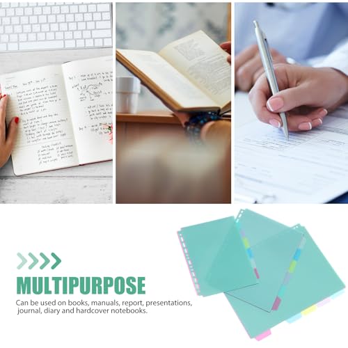 Separadores de carpeta en material PP colorido para clasificar documentos con rapidez 3