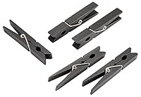 Algopix Similar Product 3 - Darice Black 2 78 inch Clothespins