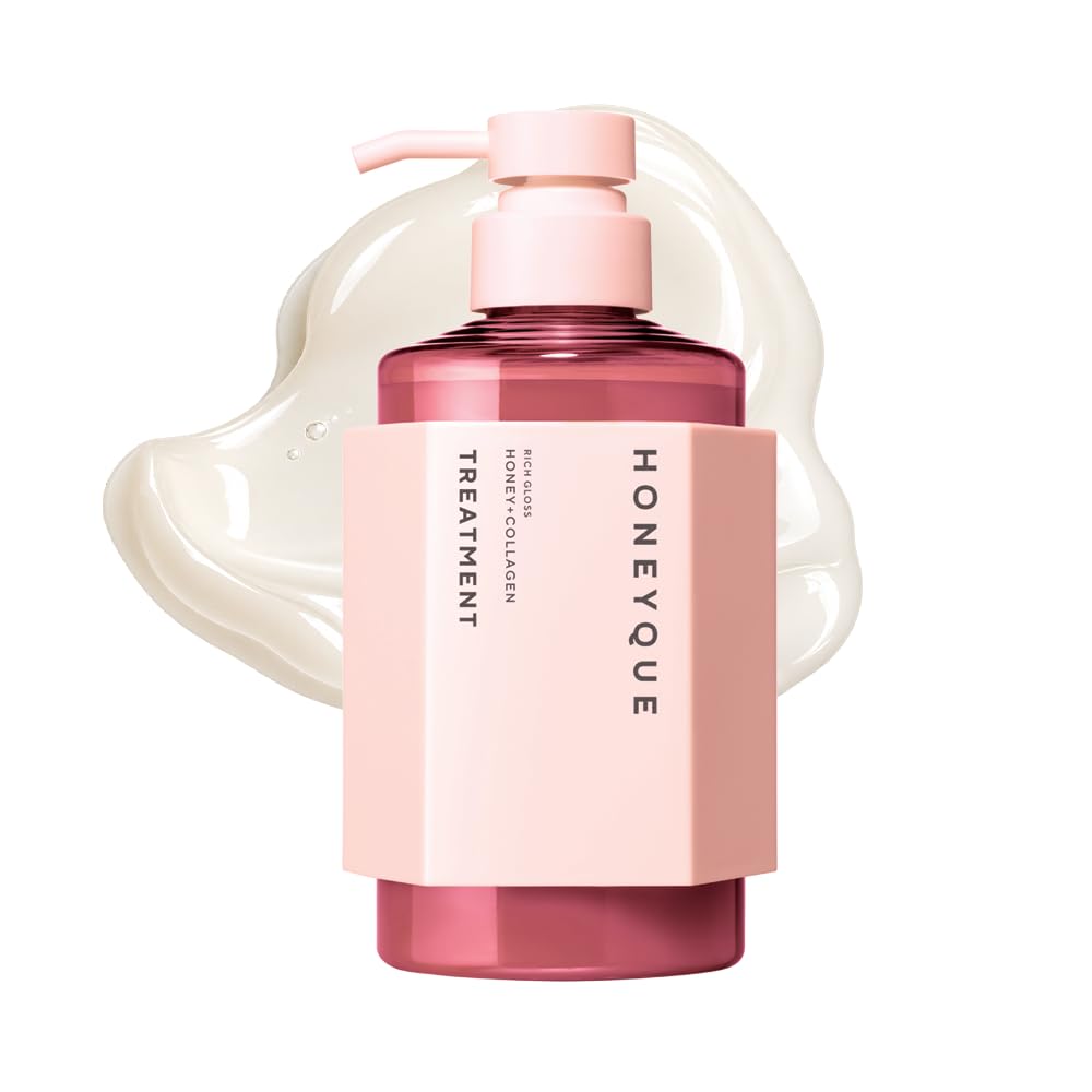 Amazon.com : HONEYQUE Rich Gloss Honey + Collagen Treatment 450ml