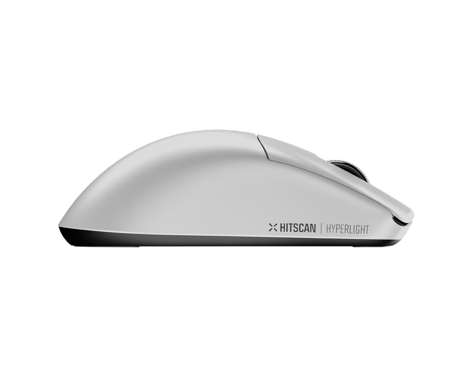 HITSCAN Hyperlight – Ratón Gaming Inalámbrico Ultra-Ligero (39g) | Compatible con 8K, Larga Duración de Batería | Blanco