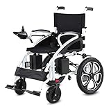Klano KL01 All Terrain Foldable Electric Wheelchairs for Adults - Heavy Duty - Powerful Dual Motor M