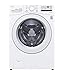 LG WM3400CW 4.5 cu ft Front-Load Washer – High-Efficiency, LoDecibel™ Quiet Operation, 6Motion™ Technology, White