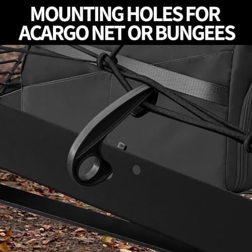 Heavy Duty 500Lbs Hitch Cargo Carrier, 2" Shank Folding Basket for Car & SUV, Durable Steel Storage for Camping & Traveling, Outdoor Gear Accessory