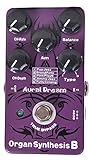 5 optional Organ effects. Aural Dream Organ Synthesis B Guitar Effect Pedal includes POP Jazz,Groovy&Funky,Jimmy Jazz and Funky Comping effects with Rotary Horn,Percussion and Chorus Modules,True bypass.