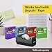 Scotch Desktop Tape Dispenser, Black, 2.7 in. x 2.7 in. x 6.4 in., 1 Tape Dispenser, Polystyrene (PS)