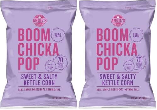 Image of Angie's BOOMCHICKAPOP Sweet & Salty Kettle Corn,7 Ounce (Pack of 2)