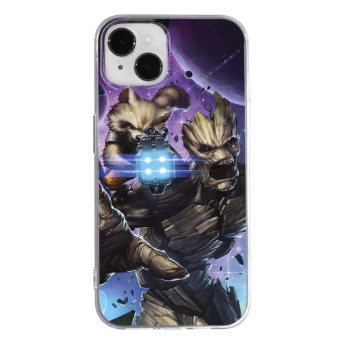 Coque iPhone 14 Marvel ajustée en TPU souple Guardians of the Galaxy