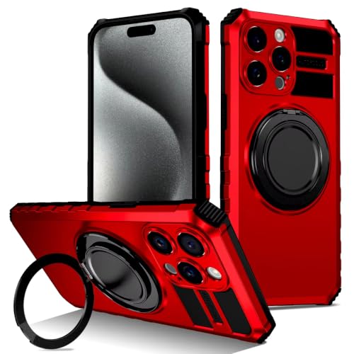for iPhone�p 17 16 15 14 13 12 11 Pro Max 16pro 15pro �p �����ϏՌ��}�O�l�b�g���P�[�X ���C�����X�[�d�Ή��J�o�[�ifor iPhone�p 17 Pro Max �p/���b�h�j