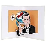 Geburtstagskarte lustig, 3D Pop Up Karte Geburtstag, Witzige Geburtstagskarten für Mann/ Frau, Glückwunschkarte zum runden Geburtstag
