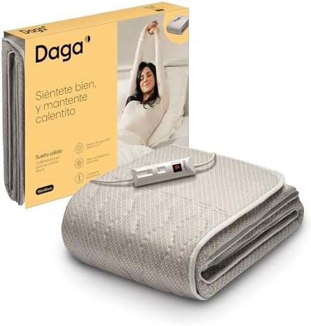 DAGA Single Bed Warmer, Warm Sleep in Quilted Hypoallergenic Fabr...