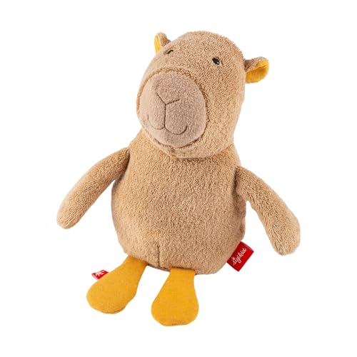 Doudou Capybara sigikid en coton végétal et kapok naturel pour bébé dès la naissance
